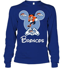 Load image into Gallery viewer, Denver Broncos Mickey shirt