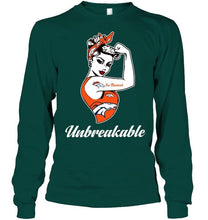 Load image into Gallery viewer, Go Denver Broncos unbreakable girl shirt