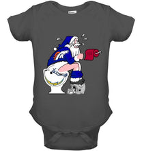 Load image into Gallery viewer, Santa Denver Broncos Toilet shirt