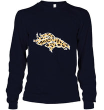 Load image into Gallery viewer, Denver Broncos tiger pattern layer shirt