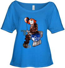 Load image into Gallery viewer, IT Boise State Broncos in toilet halloween hoodie