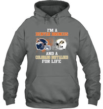 Load image into Gallery viewer, i'm a Denver Bronco and a Colorado Buffaloe for life shirt