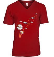 Load image into Gallery viewer, Denver Broncos daisy butterfly fan shirt