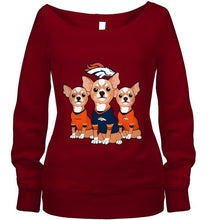 Load image into Gallery viewer, Denver Broncos Chihuahuas fan shirt