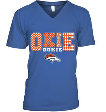 Load image into Gallery viewer, Okie dokie Denver Broncos fan shirt
