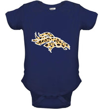 Load image into Gallery viewer, Denver Broncos tiger pattern layer shirt