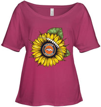 Load image into Gallery viewer, sunflower Denver Broncos fan shirt