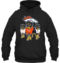 Load image into Gallery viewer, Denver Broncos Rottweilers fan shirt