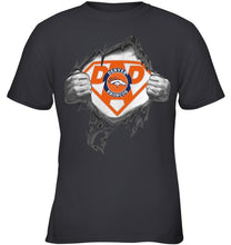 Load image into Gallery viewer, Denver Broncos dad superman shirt