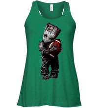 Load image into Gallery viewer, baby groot loves Denver Broncos shirt