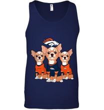 Load image into Gallery viewer, Denver Broncos Chihuahuas fan shirt