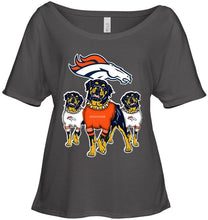 Load image into Gallery viewer, Denver Broncos Rottweilers fan hoodie