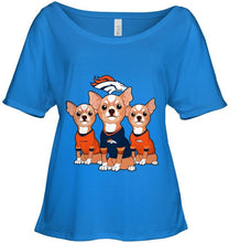 Load image into Gallery viewer, Denver Broncos Chihuahuas fan shirt