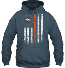 Load image into Gallery viewer, Denver Broncos american flag star shirt