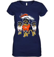 Load image into Gallery viewer, Denver Broncos Rottweilers fan shirt