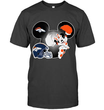 Load image into Gallery viewer, Denver Broncos Minnie cheerleader shirt