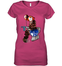 Load image into Gallery viewer, IT Boise State Broncos in toilet halloween hoodie