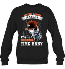 Load image into Gallery viewer, Fear the Denver Broncos jack skellington fan hoodie