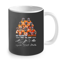 Load image into Gallery viewer, 60 years of denver broncos signed