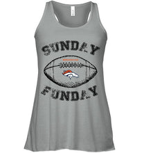 Load image into Gallery viewer, Sunday funday Denver Broncos lover shirt