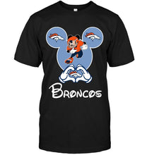 Load image into Gallery viewer, Denver Broncos Mickey shirt