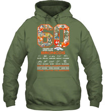 Load image into Gallery viewer, 60 years of denver broncos signed shirt