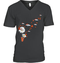 Load image into Gallery viewer, Denver Broncos daisy butterfly fan shirt
