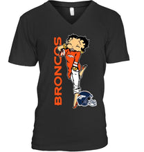 Load image into Gallery viewer, Denver Broncos betty boop fan shirt