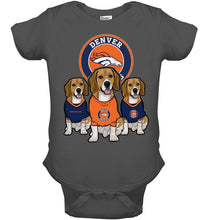 Load image into Gallery viewer, Denver Broncos Beagles fan shirt