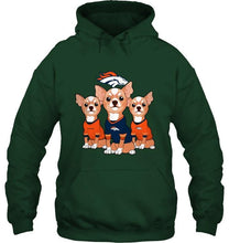 Load image into Gallery viewer, Denver Broncos Chihuahuas fan shirt