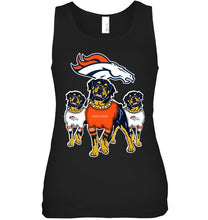Load image into Gallery viewer, Denver Broncos Rottweilers fan hoodie