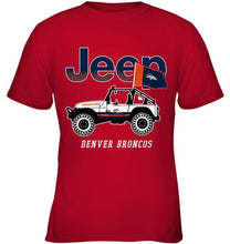 Load image into Gallery viewer, Denver Broncos jeep shirt