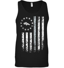 Load image into Gallery viewer, Denver Broncos american flag stars shirt