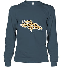 Load image into Gallery viewer, Denver Broncos tiger pattern layer shirt