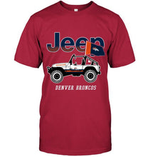 Load image into Gallery viewer, Denver Broncos jeep shirt