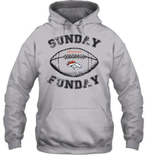 Load image into Gallery viewer, Sunday funday Denver Broncos lover shirt