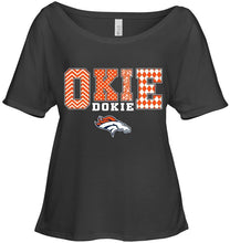 Load image into Gallery viewer, Okie dokie Denver Broncos fan shirt