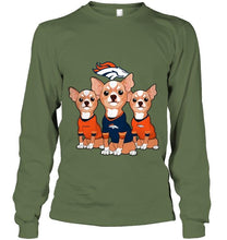 Load image into Gallery viewer, Denver Broncos Chihuahuas fan shirt