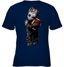 Load image into Gallery viewer, baby groot loves Denver Broncos shirt