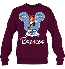 Load image into Gallery viewer, Denver Broncos Mickey shirt