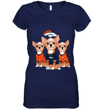 Load image into Gallery viewer, Denver Broncos Chihuahuas fan shirt