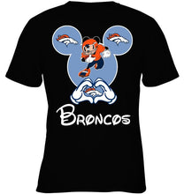 Load image into Gallery viewer, Denver Broncos Mickey shirt