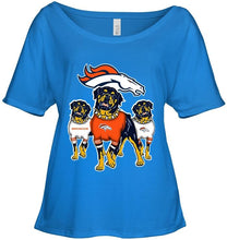 Load image into Gallery viewer, Denver Broncos Rottweilers fan shirt