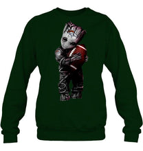 Load image into Gallery viewer, baby groot loves Denver Broncos shirt