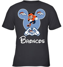 Load image into Gallery viewer, Denver Broncos Mickey shirt