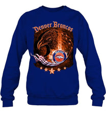 Load image into Gallery viewer, denver broncos eagle american flag shirt