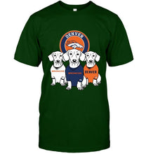 Load image into Gallery viewer, Dachshund Denver Broncos shirt