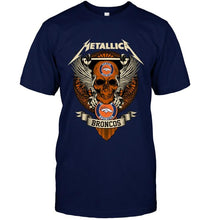 Load image into Gallery viewer, Metallica Denver Broncos shirt