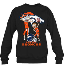 Load image into Gallery viewer, Denver Broncos Rick and morty fan shirt
