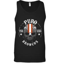 Load image into Gallery viewer, Puro Denver Broncos por vida fan shirt
